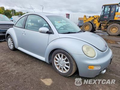 Czwarte zdjęcie samochodu z boku: 2004 VOLKSWAGEN NEW BEETLE GLS VIN:3VWCK31C04M407186 - miniatura