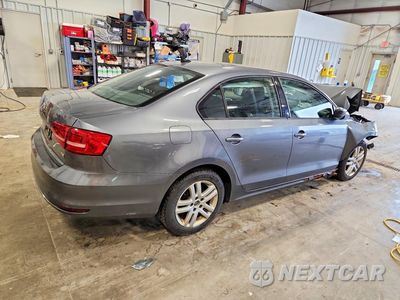 Trzecie zdjęcie samochodu z tyłu: 2015 VOLKSWAGEN JETTA TDI VIN:3VW3A7AJXFM224146 - miniatura