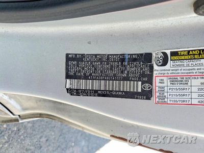 Zdjęcie 12 z 12 samochodu: 2008 TOYOTA CAMRY SOLARA SPORT V6 VIN:4T1FA38P48U141177 - miniatura