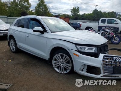 Czwarte zdjęcie samochodu z boku: 2019 AUDI Q5 PREMIUM PLUS VIN:WA1BNAFY4K2090560 - miniatura