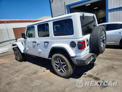 Drugie zdjęcie samochodu z przodu: 2026 JEEP WRANGLER SAHARA VIN:1C4PJXEN2TW264430 - miniatura