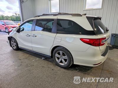 Drugie zdjęcie samochodu z przodu: 2020 HONDA ODYSSEY EX VIN:5FNRL6H51LB051952 - miniatura
