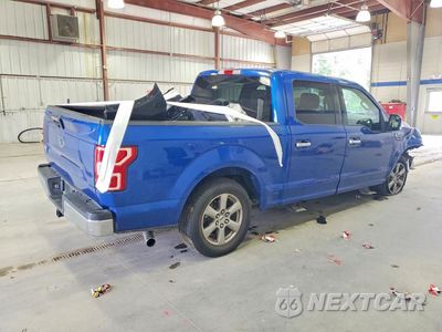 Trzecie zdjęcie samochodu z tyłu: 2018 FORD F150 SUPERCREW VIN:1FTEW1CB6JKE21556 - miniatura