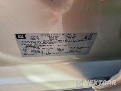 Zdjęcie 13 z 13 samochodu: 2016 CHEVROLET SUBURBAN K1500 LS VIN:1GNSKGKC8GR347477 - miniatura