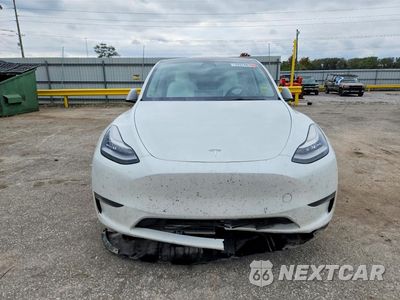 Piąte zdjęcie samochodu w środku: 2021 TESLA MODEL Y VIN:5YJYGDEE7MF245816 - miniatura