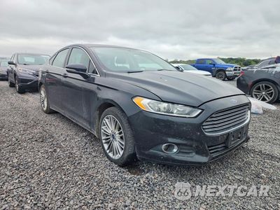 Czwarte zdjęcie samochodu z boku: 2015 FORD FUSION SE VIN:3FA6P0H9XFR299486 - miniatura
