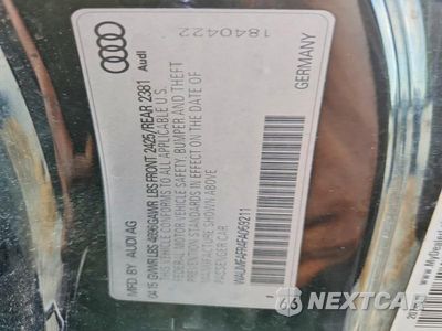 Zdjęcie 13 z 13 samochodu: 2015 AUDI A5 PREMIUM PLUS VIN:WAUMFAFR4FA059211 - miniatura