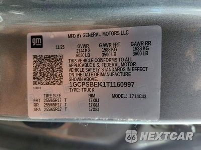 Zdjęcie 12 z 12 samochodu: 2026 CHEVROLET COLORADO VIN:1GCPSBEK1T1160997 - miniatura