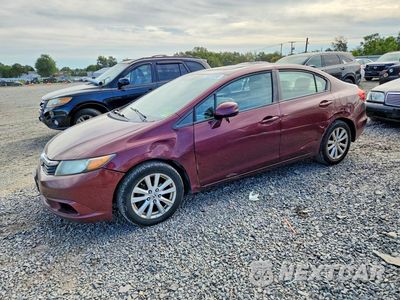 2012 HONDA CIVIC EXL 2HGFB2F90CH505480 - główne zdjęcie licytacji z USA - miniatura