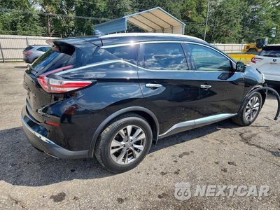 Trzecie zdjęcie samochodu z tyłu: 2017 NISSAN MURANO SL VIN:5N1AZ2MG9HN204223 - miniatura