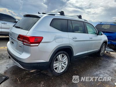 Trzecie zdjęcie samochodu z tyłu: 2019 VOLKSWAGEN ATLAS SE VIN:1V2UR2CAXKC512663 - miniatura