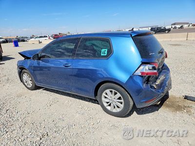 Trzecie zdjęcie samochodu z tyłu: 2016 VOLKSWAGEN GOLF BASE / S VIN:3VW817AU5GM004463 - miniatura