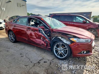 Czwarte zdjęcie samochodu z boku: 2014 FORD FUSION TITANIUM VIN:3FA6P0K95ER126935 - miniatura