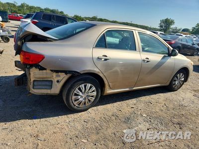 Trzecie zdjęcie samochodu z tyłu: 2009 TOYOTA COROLLA LE VIN:1NXBU40E69Z160434 - miniatura