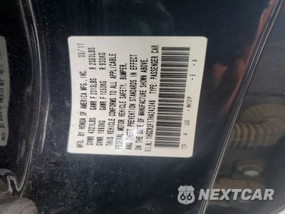 Zdjęcie 12 z 12 samochodu: 2017 HONDA ACCORD SPORT SPECIAL EDITION VIN:1HGCR2F17HA242046 - miniatura