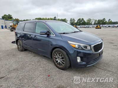 Czwarte zdjęcie samochodu z boku: 2015 KIA SEDONA EX VIN:KNDMC5C10F6060053 - miniatura