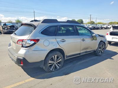 Trzecie zdjęcie samochodu z tyłu: 2019 SUBARU OUTBACK 2.5I LIMITED VIN:4S4BSANC7K3225248 - miniatura