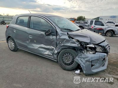 Czwarte zdjęcie samochodu z boku: 2021 MITSUBISHI MIRAGE ES VIN:ML32AUHJ2MH007410 - miniatura