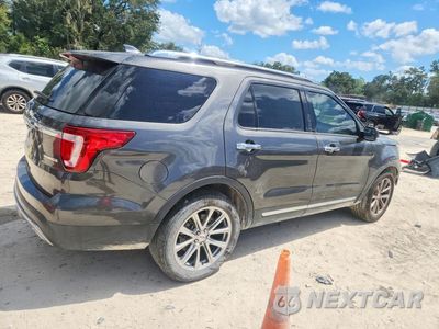 Trzecie zdjęcie samochodu z tyłu: 2016 FORD EXPLORER LIMITED VIN:1FM5K7F81GGA26965 - miniatura