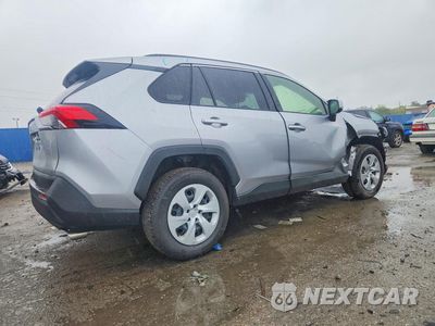 Trzecie zdjęcie samochodu z tyłu: 2019 TOYOTA RAV4 LE VIN:JTMG1RFVXKD015538 - miniatura