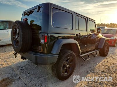 Trzecie zdjęcie samochodu z tyłu: 2018 JEEP WRANGLER UNLIMITED SPORT VIN:1C4BJWDG9JL884861 - miniatura