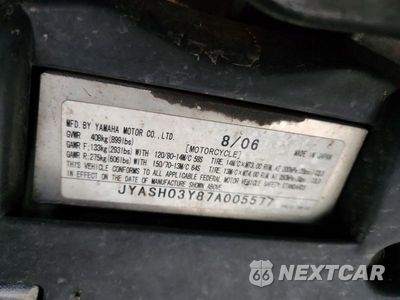 Zdjęcie 9 z 9 samochodu: 2007 YAMAHA YP400 VIN:JYASH03Y87A005577 - miniatura