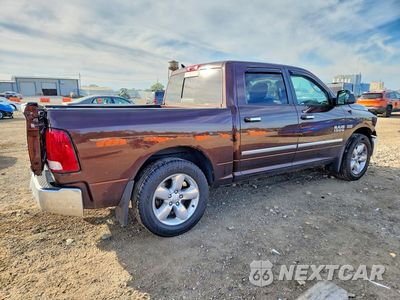 Trzecie zdjęcie samochodu z tyłu: 2014 RAM 1500 SLT VIN:1C6RR7LT8ES400791 - miniatura