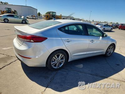 Trzecie zdjęcie samochodu z tyłu: 2018 HYUNDAI ELANTRA SEL VIN:KMHD84LF2JU708760 - miniatura