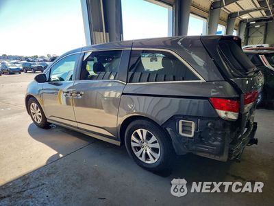 Drugie zdjęcie samochodu z przodu: 2017 HONDA ODYSSEY EX VIN:5FNRL5H41HB017129 - miniatura