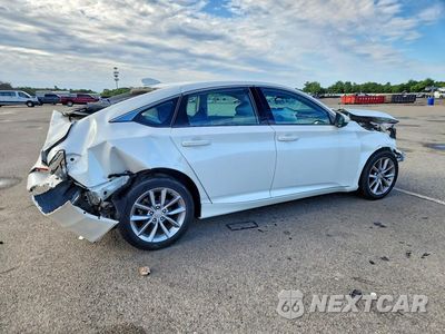 Trzecie zdjęcie samochodu z tyłu: 2022 HONDA ACCORD LX VIN:1HGCV1F13NA056280 - miniatura
