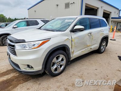 2015 TOYOTA HIGHLANDER LIMITED 5TDYKRFH7FS112069 - główne zdjęcie licytacji z USA - miniatura
