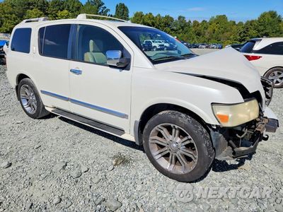 Czwarte zdjęcie samochodu z boku: 2004 INFINITI QX56 BASE VIN:5N3AA08C24N802321 - miniatura