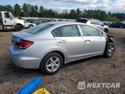 Trzecie zdjęcie samochodu z tyłu: 2015 HONDA CIVIC LX VIN:19XFB2F59FE043691 - miniatura