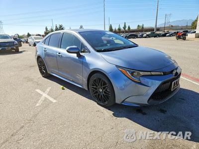 Czwarte zdjęcie samochodu z boku: 2022 TOYOTA COROLLA LE VIN:JTDEAMDE6NJ040889 - miniatura