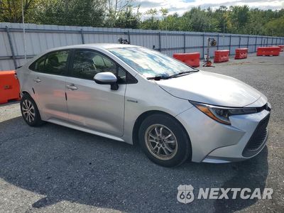 Czwarte zdjęcie samochodu z boku: 2021 TOYOTA COROLLA LE VIN:JTDEAMDE8MJ031755 - miniatura