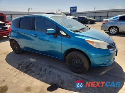 Czwarte zdjęcie samochodu z boku: 2014 NISSAN VERSA NOTE S VIN:3N1CE2CP2EL372777 - miniatura