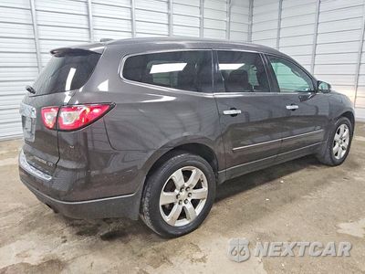 Trzecie zdjęcie samochodu z tyłu: 2016 CHEVROLET TRAVERSE LTZ VIN:1GNKVJKD6GJ219203 - miniatura