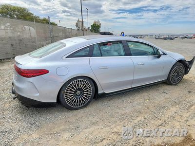 Trzecie zdjęcie samochodu z tyłu: 2023 MERCEDES-BENZ EQS SEDAN 580 4MATIC VIN:W1KCG4EB4PA027481 - miniatura