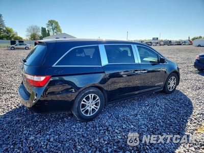 Trzecie zdjęcie samochodu z tyłu: 2012 HONDA ODYSSEY EXL VIN:5FNRL5H66CB042022 - miniatura