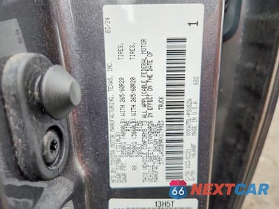Zdjęcie 12 z 12 samochodu: 2024 TOYOTA TUNDRA SR5 VIN:5TFLA5DB9RX179923 - miniatura