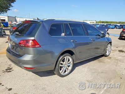 Trzecie zdjęcie samochodu z tyłu: 2015 VOLKSWAGEN GOLF SPORTWAGEN S VIN:3VWC17AU0FM509724 - miniatura