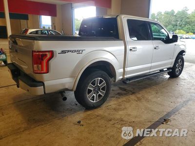 Trzecie zdjęcie samochodu z tyłu: 2017 FORD F150 SUPERCREW VIN:1FTEW1EP3HFB96668 - miniatura
