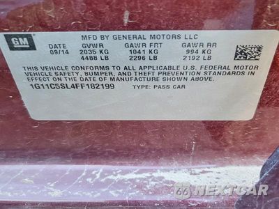 Zdjęcie 13 z 13 samochodu: 2015 CHEVROLET MALIBU 1LT VIN:1G11C5SL4FF182199 - miniatura