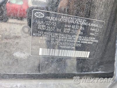 Zdjęcie 12 z 12 samochodu: 2015 HYUNDAI SONATA LIMITED 2.0T VIN:5NPE34AB5FH245991 - miniatura
