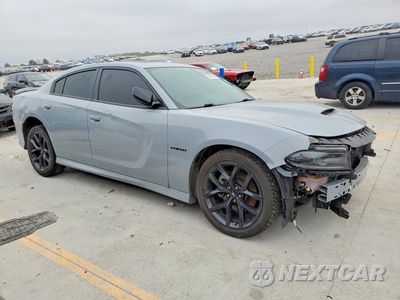 Czwarte zdjęcie samochodu z boku: 2021 DODGE CHARGER R/T VIN:2C3CDXCT0MH601009 - miniatura