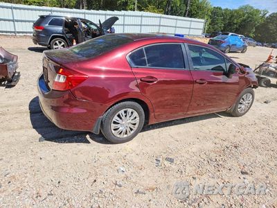 Trzecie zdjęcie samochodu z tyłu: 2012 HONDA CIVIC LX VIN:19XFB2F58CE031589 - miniatura