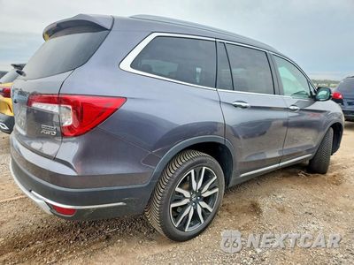 Trzecie zdjęcie samochodu z tyłu: 2022 HONDA PILOT TOURING VIN:5FNYF6H64NB087701 - miniatura