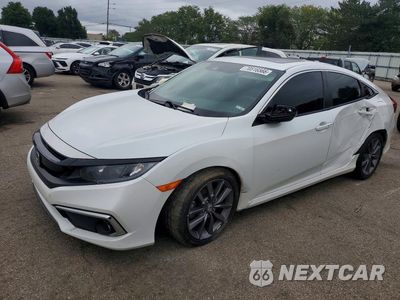 2021 HONDA CIVIC EX 19XFC1F30ME007293 - główne zdjęcie licytacji z USA - miniatura