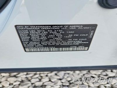 Zdjęcie 14 z 14 samochodu: 2021 VOLKSWAGEN ATLAS SE VIN:1V2RR2CAXMC567252 - miniatura