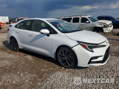 Czwarte zdjęcie samochodu z boku: 2025 TOYOTA COROLLA HYBRID SE VIN:JTDBDMHE8SJ012222 - miniatura